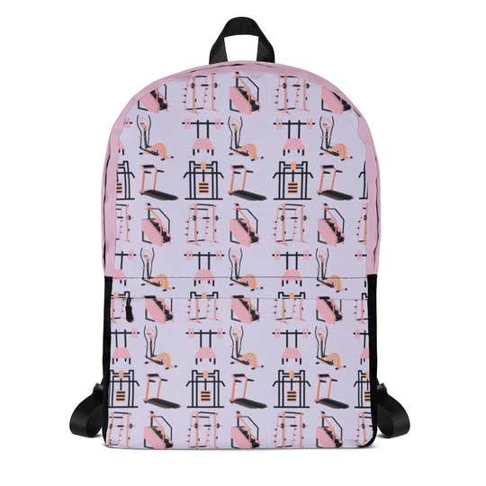 Women's Pretty Purple & Pink Gym Bag, Fitness Backpack, Very High Quality, So Cute