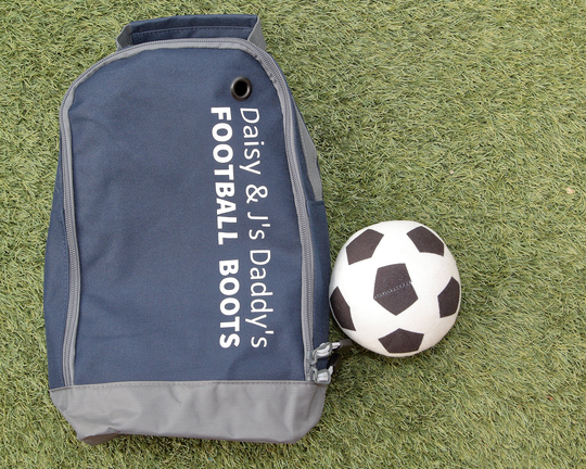 Personalised Boot Bag | Football Rugby Tennis Cricket Golf Gift Idea Sports Fathers Day