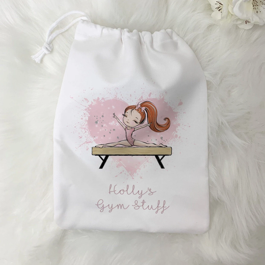 Personalised Gymnastics Bag | Custom Gift For Lover Little Girl