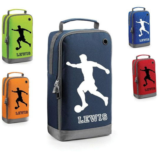 Personalised Allstar Printed Boys Football Boot Bag Kids Sports Pe Kit Gift