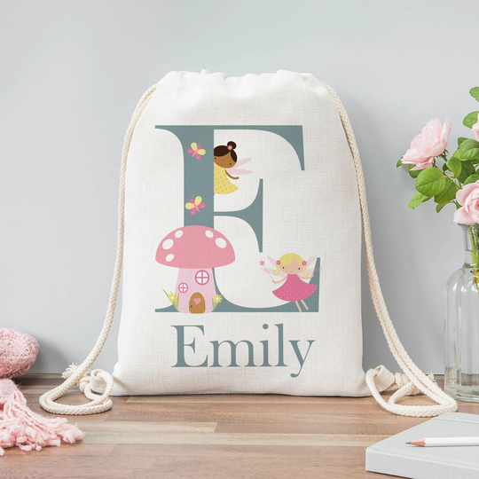 Fairy Drawstring Bag - Pe Bag Custom Back To School
