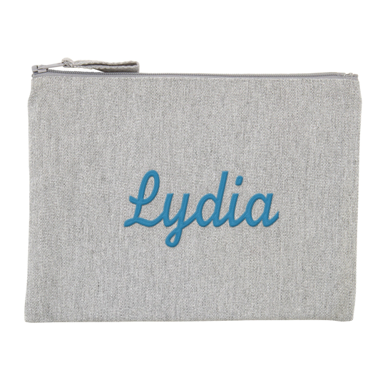 Personalised Premium Pencil Case - 300Gsm Peta-Approved Recycled Cotton & Polyester