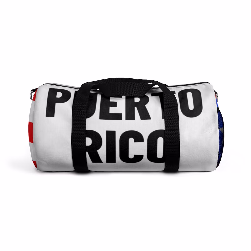 Puerto Rico Duffel Bag Gifts Flag Weekend Bag