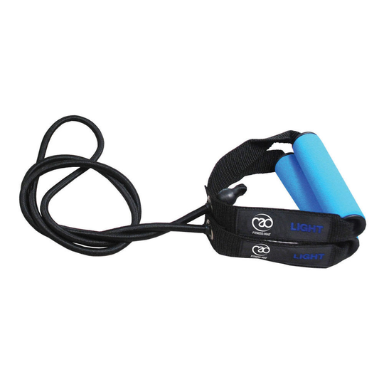 Fitness Mad Light Resistance Tube & Guide Light Blue