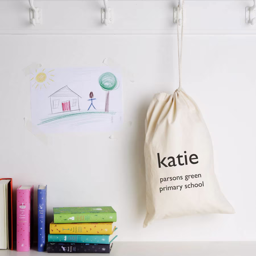 Personalised School Gym Kit Bag