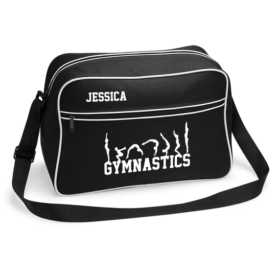 Personalised Retro Sports Gymnastics Tumble Bag By Inspired Creative Design