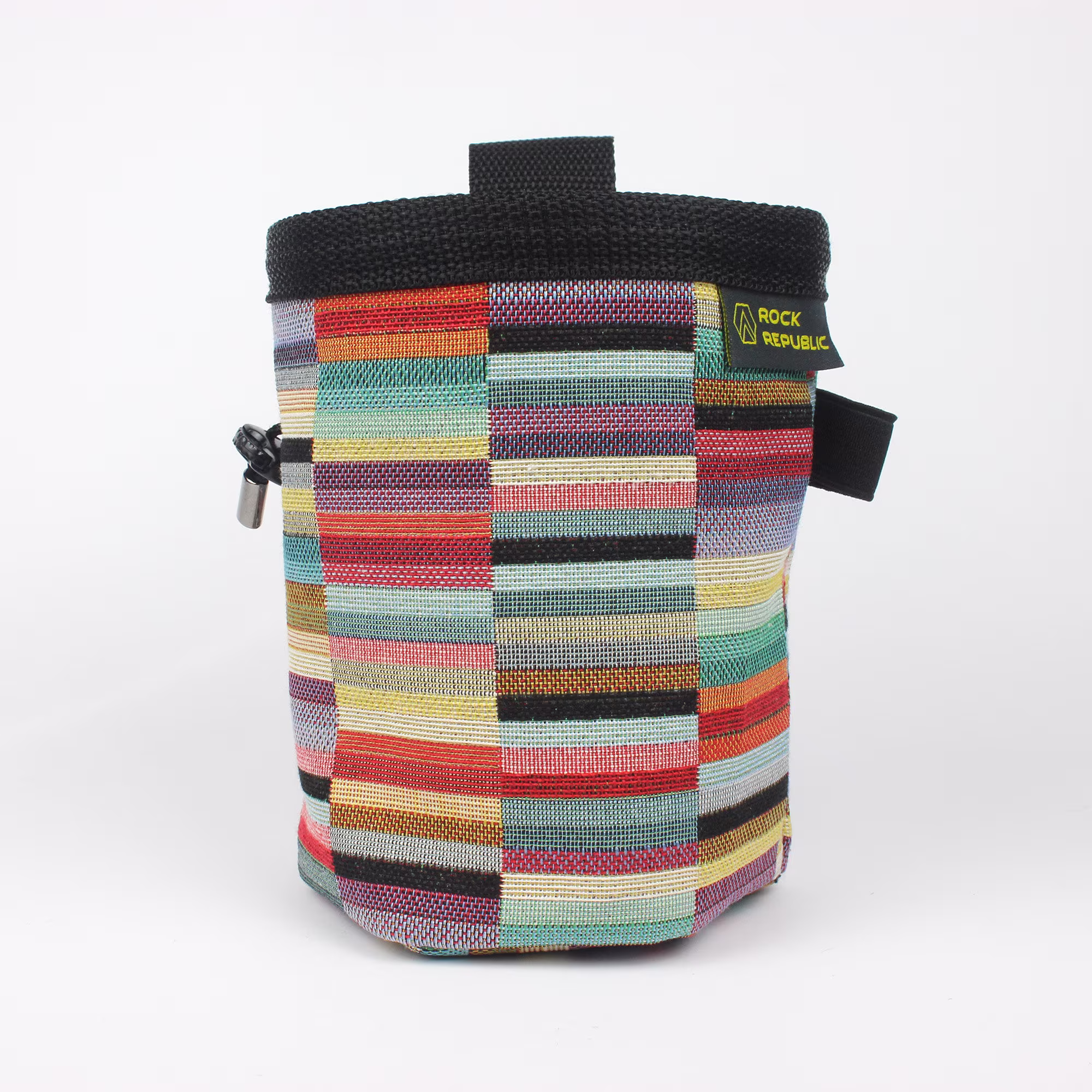 Mexico Jacquard Chalk Bag With Soft Fleece Lining, Indoor Outdoor Climbing Bag, Vegan, Kreidetasche, Sac De Craie