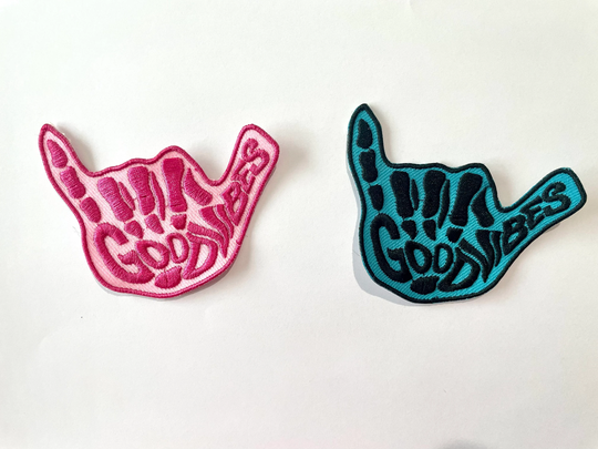 Good Vibes Skeleton Hand