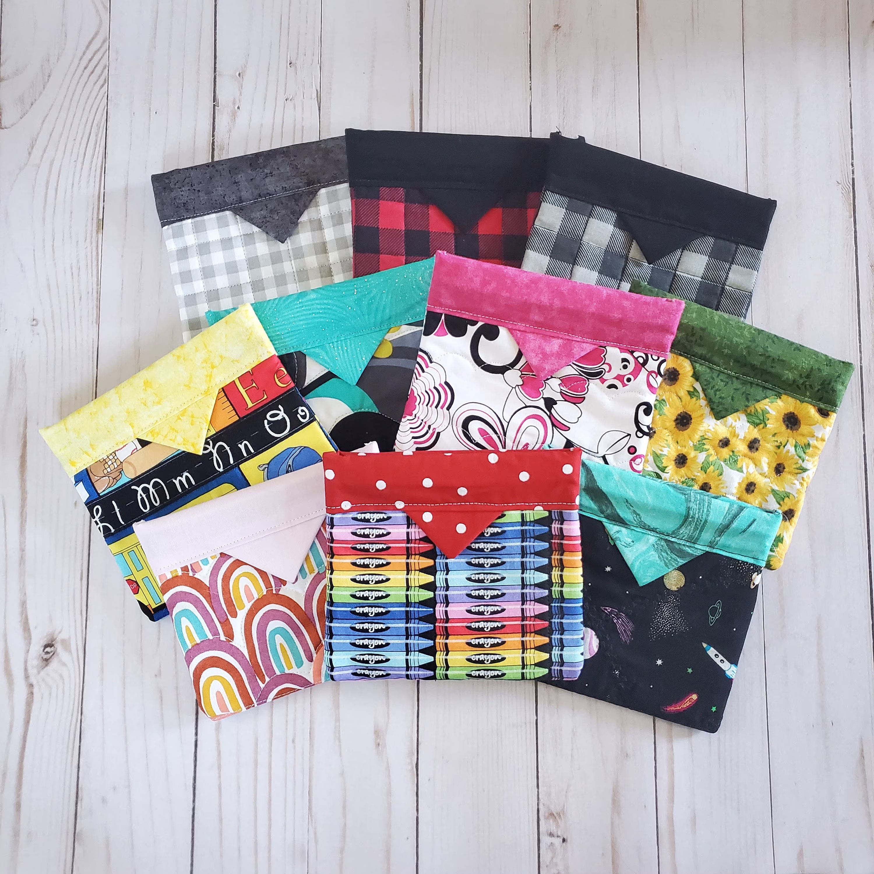 Snap Pouches, Quilted Pouch, Purse Coin