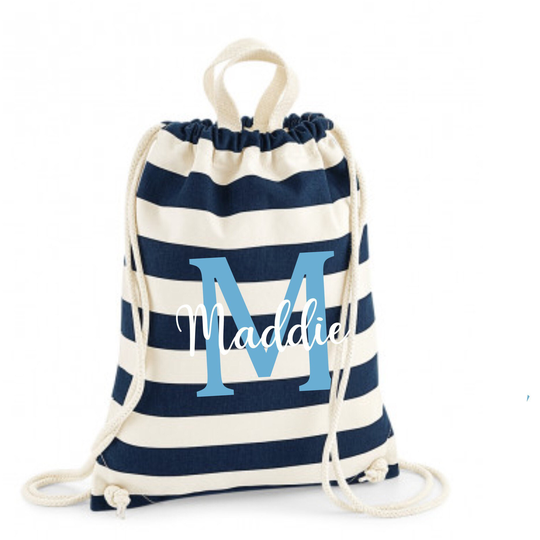 Personalised Drawstring Bag For Kids, Personalised Gym Bag For, Kids Birthday School, School Pe Bag, Bridesmaids Gift