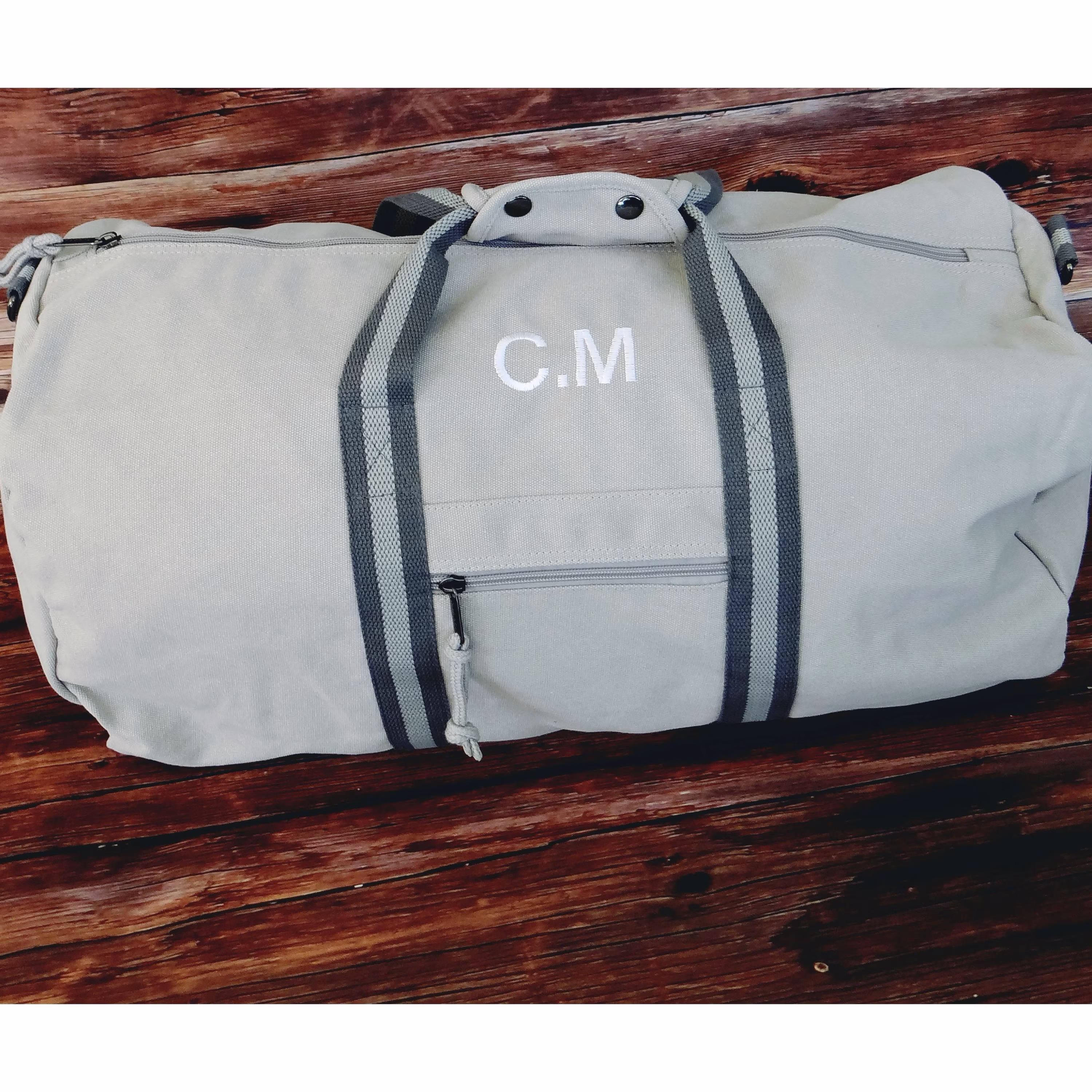 Personalised Weekend Bag - Mens Holdall Bags Overnight Groomsmen Husband Gifts Custom Bag