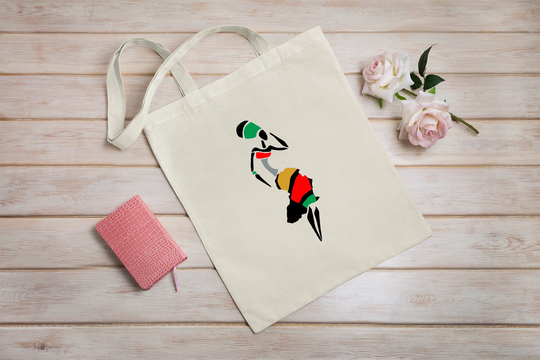 Tote Bag, Beach Bag, Gym Bag, Black Girls, Ebony, Graphic, Quotes, Cotton, Bag For Life, Shopping Bag, Reusable, Africa, Eco Shopping Bag, Ethnic