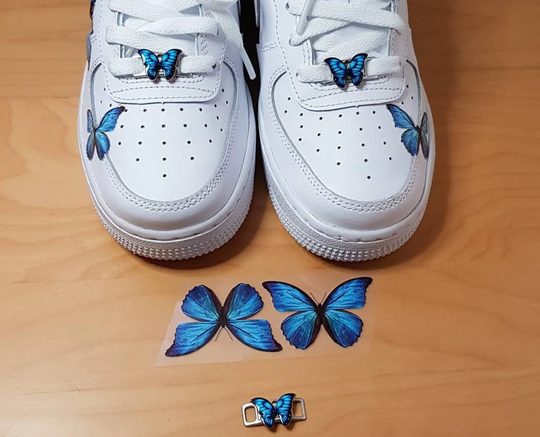 Lace Locks Custom Af1 Shoes Accessory Shoelaces Pins Air Force 1 Converse Gym Shoe Decoration Unique Decor Best Friend Gift Birthday