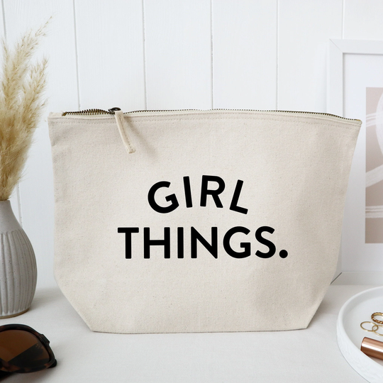 Christmas Gift For Girls - Personalised Bag Teenager Idea Secret Santa Women Gym Cosmetic Toiletry