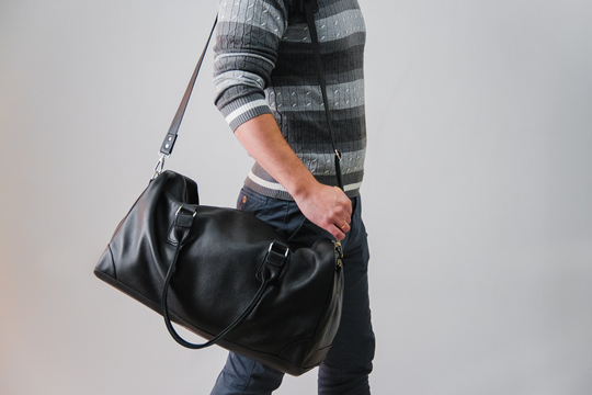 Mens Leather Weekend Bag, Luggage Bag For Men, Carry-On Bag, Monogrammed Duffle Bag, Duffle Personalized, Duffel Men, Holdall