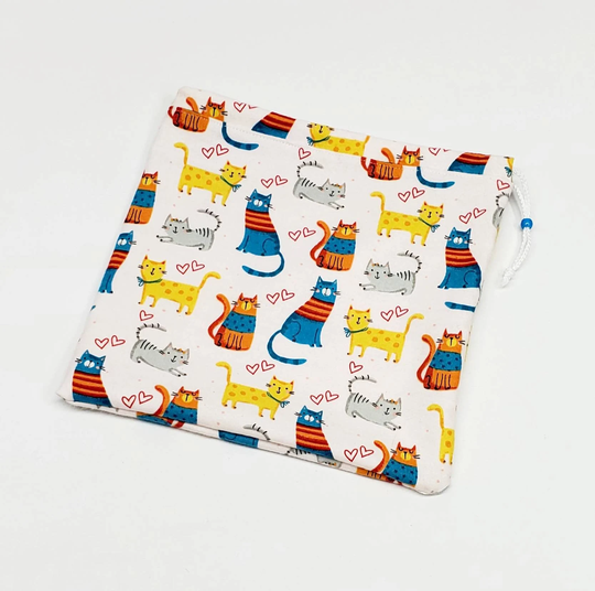 Cats Grip Bag, Drawstring Chalk Gymnastics Snack Har Tie Holder, Grips, Gymnast Gift