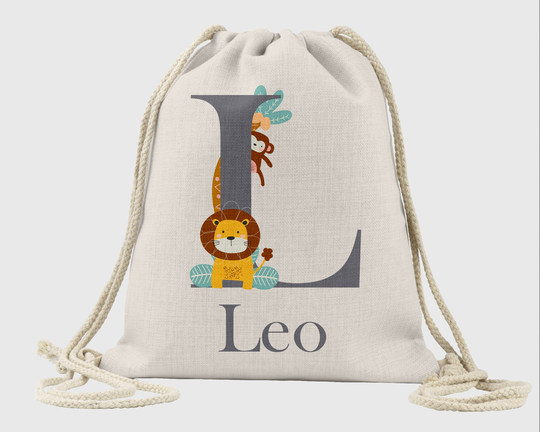 Jungle Drawstring Bag - Pe Bag Custom Back To School