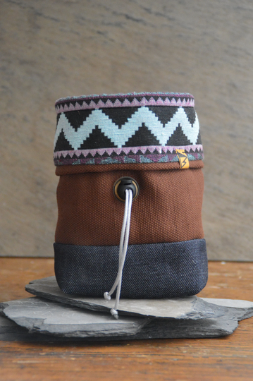 Unique Chalk Bag, Cool Gift For Climber, Handmade Climbing Bag