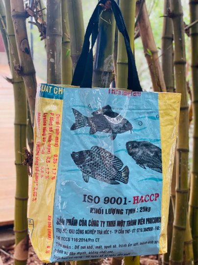 Recycled Tote Bag From Vietnam
