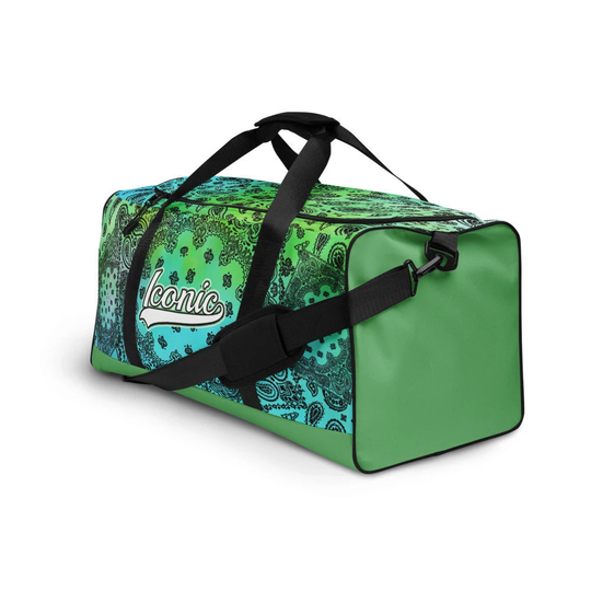 Royal Iconic | Og Candy Bandana Tie Dye Paisley Cloud Skate Bag Gang Duffel Teal Alien Eilish Retro Baseball Logo