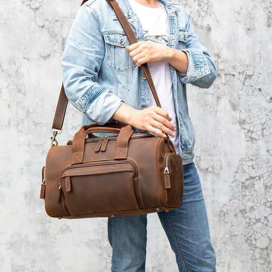 Leather Duffel Bag, The Perfect