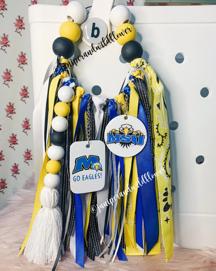 The Original Customizable Bag Tassel - School Edition