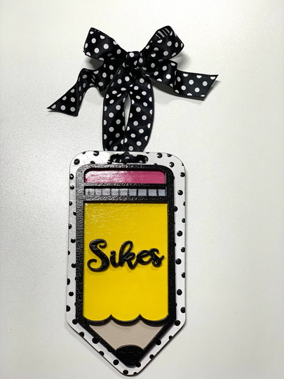 Pencil Bag Tag