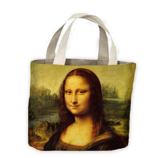 Leonardo Da Vinci Mona Lisa Tote Shopping Bag For Life