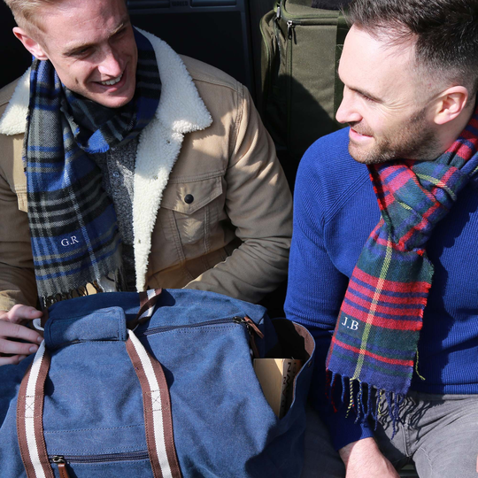 Personalised Scarf - Popular Gift For Him, Unisex Style