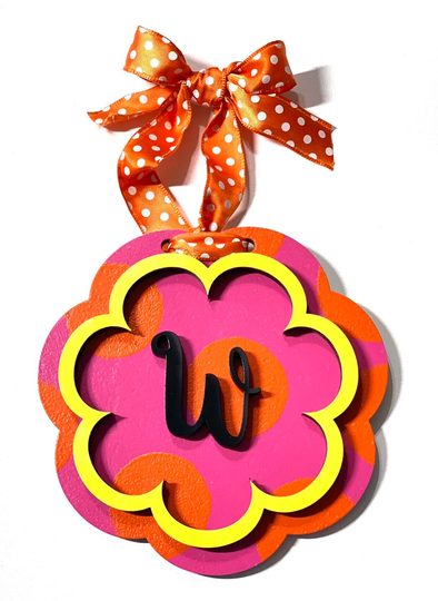Flower Shape Bag Tag
