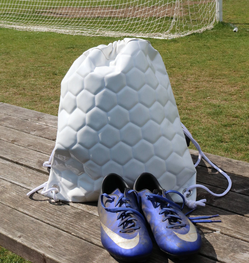 Real Football Material Drawstring Bag Perfect For Pe & The Gym The Gift Any Or Sports Fan