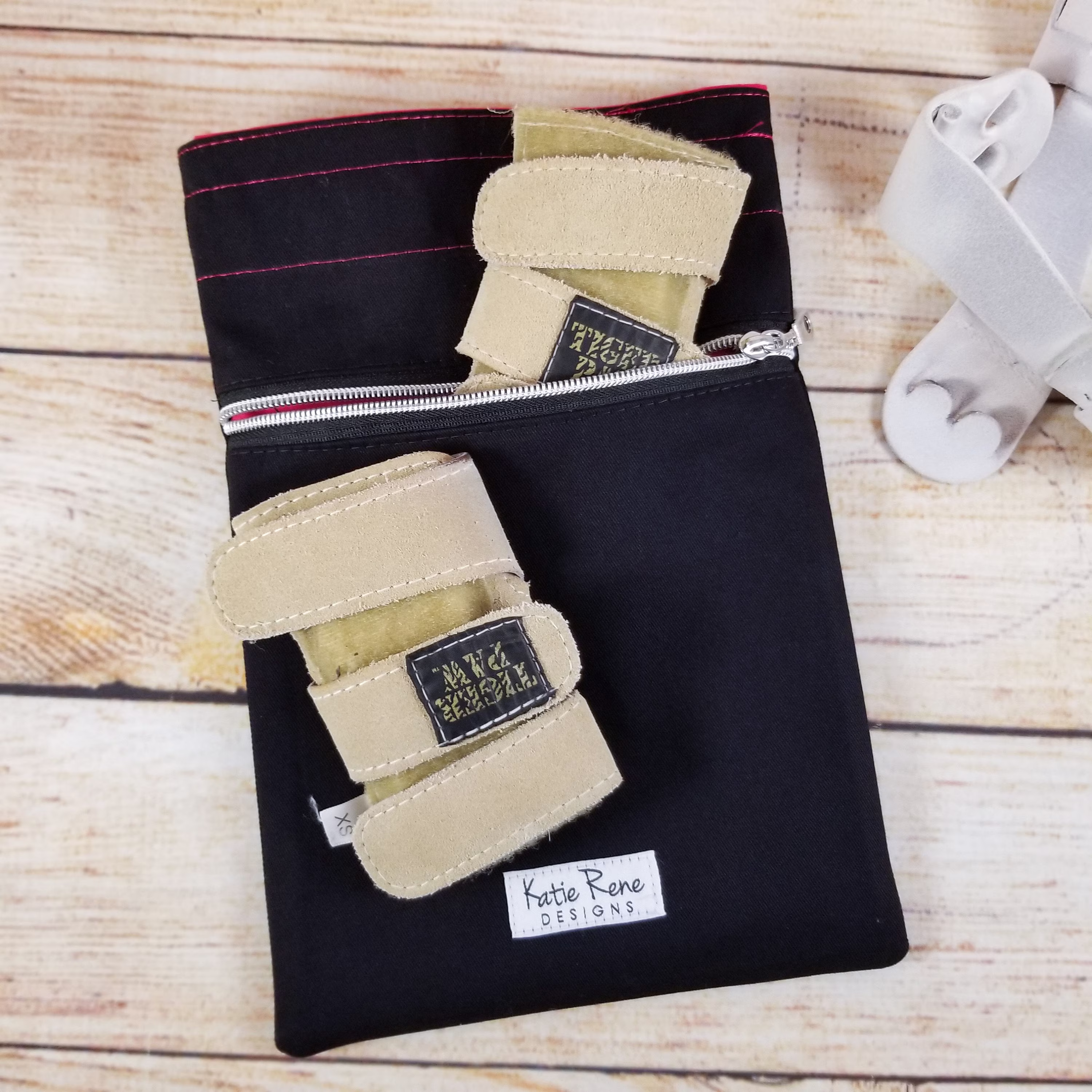 Personalized Grip Bag - With Pocket, Gymnastics Gift, Gymnast Grips, Bag