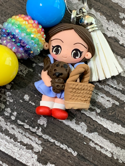 Dorothy From Oz Bubblegum Keychain