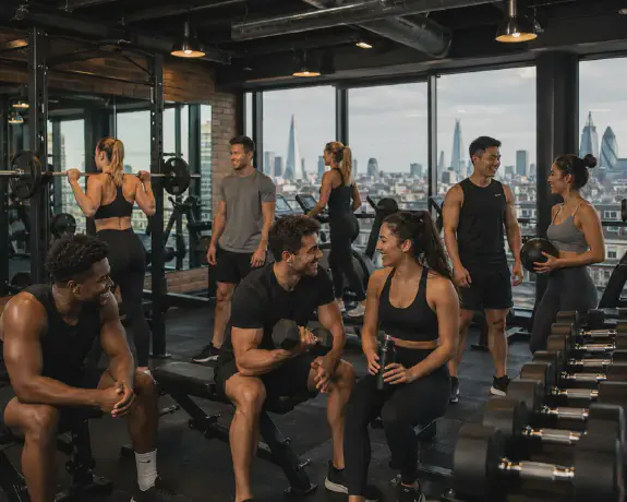 Fitness and fun: how London gym members balance training discipline with online entertainment
